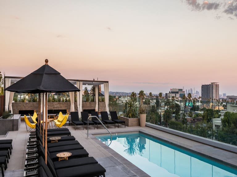 Rooftop Pool at Kimpton Everly Hollywood