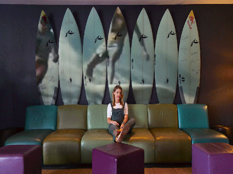 Hotel Irwin Surfboards Gif