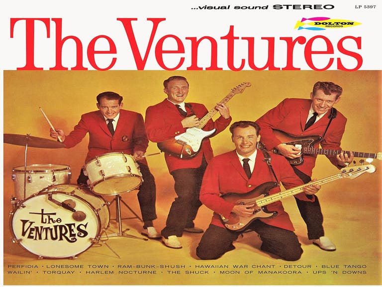 Cover of The Ventures second album "The Ventures" (1961)