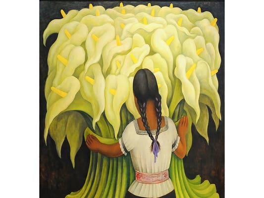 "The Flower Vendor (Girl with Lilies)" at the Norton Simon Museum